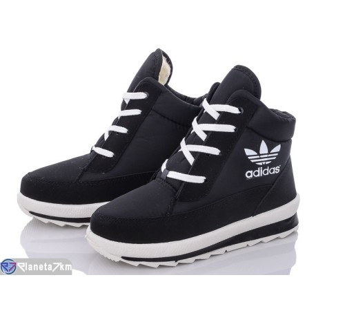 Черевики жіночі на зиму (8 пар р.37-41) чорний  "Gelena"