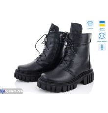 Черевики жіночі на весну/осінь (6 пар р.36-40) чорний  "GARRA"
