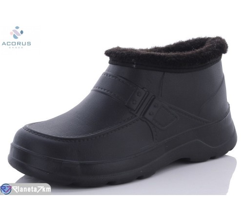 Калоші чоловічі на зиму (8 пар р.41-45) чорний  "Acorus"