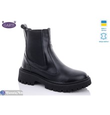 Черевики жіночі на весну/осінь (6 пар р.36-40) чорний  "Garti"