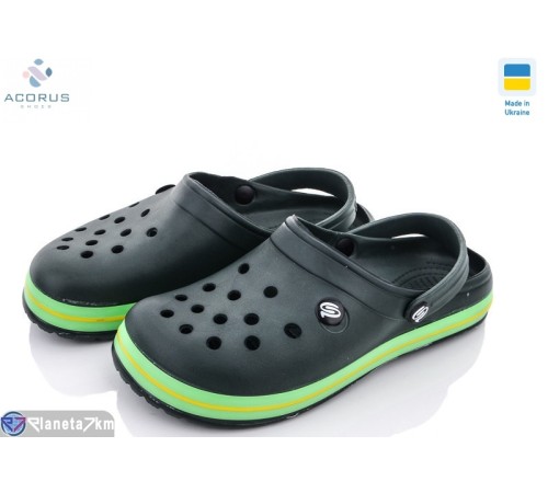 Кроки чоловічі на літо (8 пар р.41-45) зелений  "Acorus"