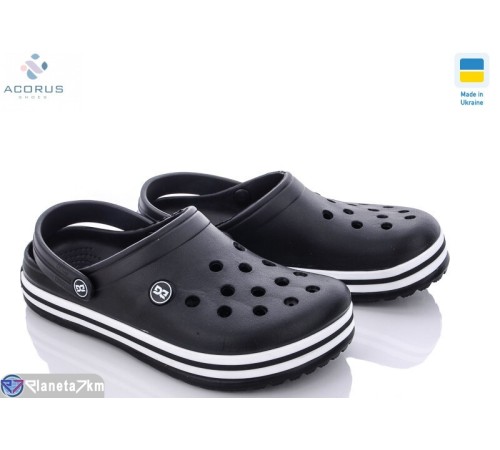 Кроки чоловічі на літо (6 пар р.41-46) чорний  "Acorus"