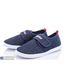 Дитячі кросівки на весну/осінь (12 пар р.32-37) синій  "Gama"