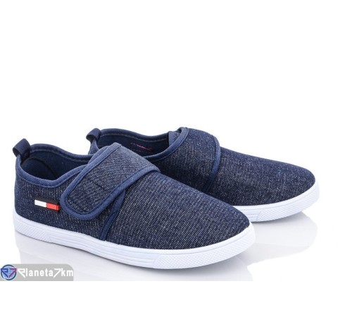 Дитячі кросівки на весну/осінь (12 пар р.32-37) синій  "Gama"