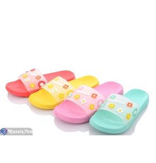 Шлепки жіночі на літо (12 пар р.36-41) мікс  "LINKA"