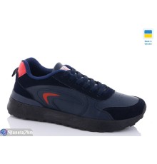 Кросівки чоловічі на весну/осінь (8 пар р.40-45) синій  "Winter"