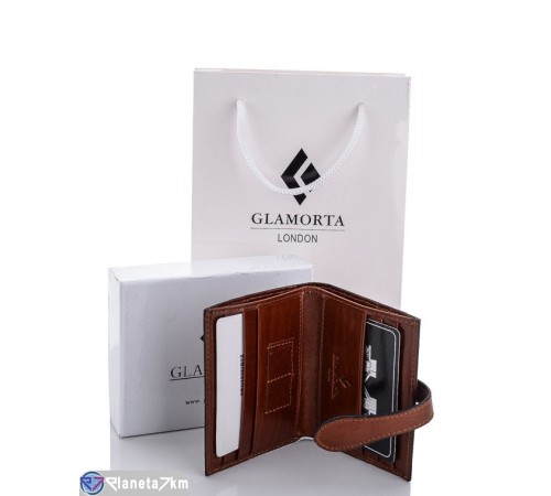 Гаманець чоловічий 8*10*2 см, коричневий "LAMORA" Гаманець чоловічий 8*10*2 см, коричневий "LAMORA"