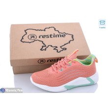Кросівки жіночі на весну/осінь (8 пар р.36-41) рожевий  "Restime"