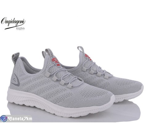 Кросівки чоловічі на літо (8 пар р.41-46) сірий  "Dageni"