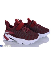 Дитячі кросівки на весну/осінь (8 пар р.26-31) бордовий  "Laifakids"