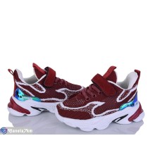 Дитячі кросівки на весну/осінь (8 пар р.26-31) бордовий  "Laifakids"