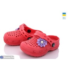 Кроки дитячі на літо (8 пар р.20-27) червоний  "Ladmir"