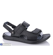 Сандалі чоловічі на літо (8 пар р.40-45) чорний  "SAB"