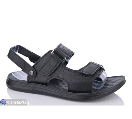 Сандалі чоловічі на літо (8 пар р.40-45) чорний  "SAB"