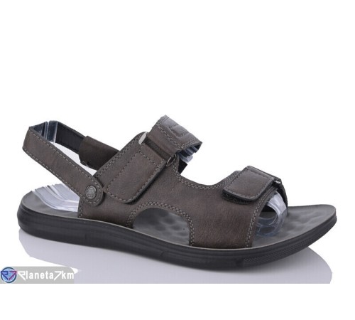 Сандалі чоловічі на літо (8 пар р.40-45) сірий  "SAB"