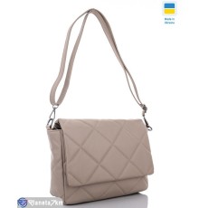 Сумка жіноча 20*28*8 см,  бежевий  "Lusia"
