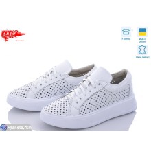 Кросівки жіночі на літо (8 пар р.36-41) білий  "ARTO"