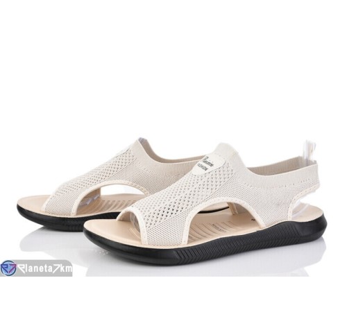 Босоніжки жіночі на літо (6 пар р.41-43) бежевий  "DIXA"