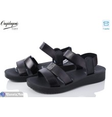 Босоніжки жіночі на літо (8 пар р.40-43) чорний  "Dageni"