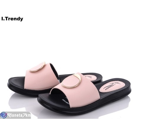 Шлепки жіночі на літо (8 пар р.36-41) рожевий  "Trendy"