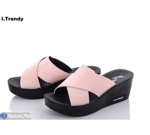 Шлепки жіночі на літо (8 пар р.36-41) рожевий "Trendy" Шлепки жіночі на літо (8 пар р.36-41) рожевий "Trendy"