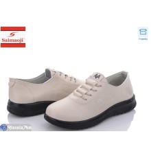 Туфлі жіночі на весну/осінь (8 пар р.37-42) бежевий  "Saimaoji"