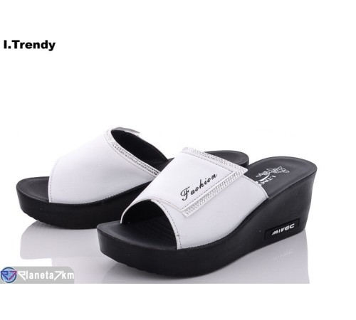 Шлепки жіночі на літо (8 пар р.36-41) білий  "Trendy"