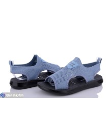 Босоніжки жіночі на літо (8 пар р.36-41) блакитний  "DIXA"