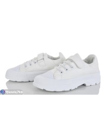 Дитячі кеди на весну/осінь (8 пар р.32-37) білий  "Laifakids"