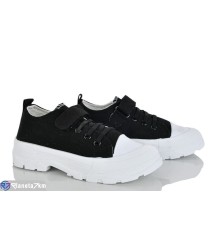 Дитячі кеди на весну/осінь (8 пар р.32-37) чорний  "Laifakids"