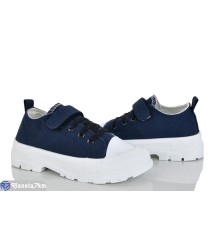 Дитячі кеди на весну/осінь (8 пар р.32-37) синій  "Laifakids"