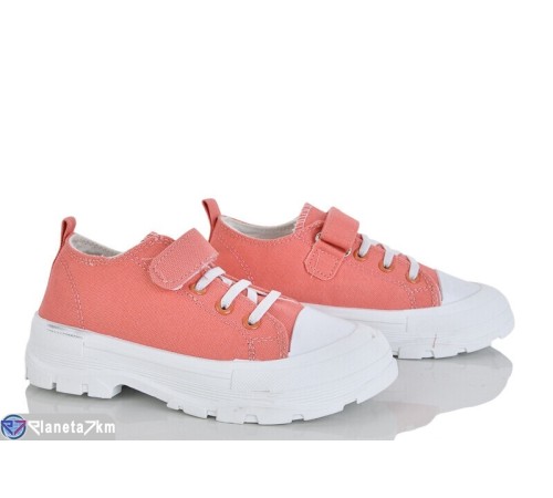 Дитячі кеди на весну/осінь (8 пар р.32-37) рожевий  "Laifakids"