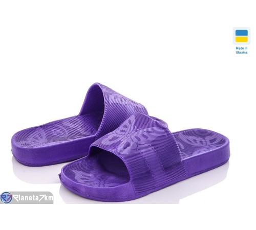 Шлепки жіночі на літо (8 пар р.36-41) фіолетовий  "Ladmir"