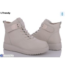 Черевики жіночі на весну/осінь (8 пар р.36-41) бежевий  "Trendy"