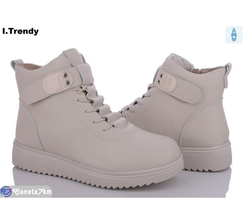 Черевики жіночі на весну/осінь (8 пар р.36-41) бежевий  "Trendy"