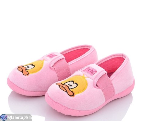 Тапки дитячі на весну/осінь (6 пар р.21-25) рожевий  "LUXORIS"