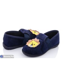 Тапки дитячі на весну/осінь (6 пар р.30-33) синій  "LUXORIS"