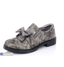 Дитячі туфлі на весну/осінь (8 пар р.33-38) коричневий  "TOMMY"