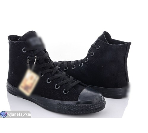 Дитячі кеди на весну/осінь (8 пар р.36-41) чорний "VIOLA" Дитячі кеди на весну/осінь (8 пар р.36-41) чорний "VIOLA"