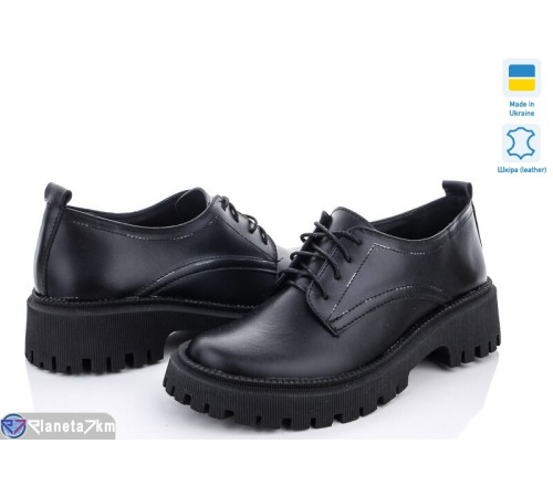 Туфлі жіночі на весну/осінь (6 пар р.36-40) чорний  "GARRA"