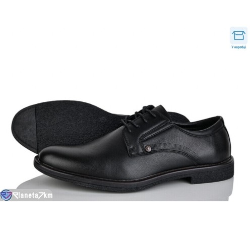 Туфлі чоловічі на весну/осінь (8 пар р.40-45) чорний  "NASTEA"