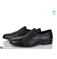 Туфлі чоловічі на весну/осінь (8 пар р.40-45) чорний  "NASTEA"