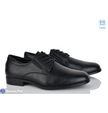 Туфлі чоловічі на весну/осінь (8 пар р.40-45) чорний  "NASTEA"