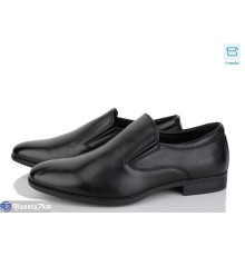 Туфлі чоловічі на весну/осінь (8 пар р.40-45) чорний  "NASTEA"