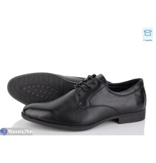 Туфлі чоловічі на весну/осінь (8 пар р.40-45) чорний  "NASTEA"