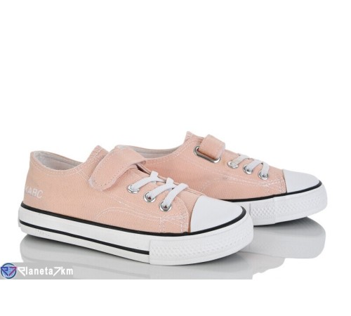 Дитячі кеди на весну/осінь (12 пар р.31-36) рожевий  "Laifakids"