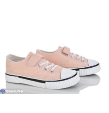 Дитячі кеди на весну/осінь (12 пар р.31-36) рожевий  "Laifakids"