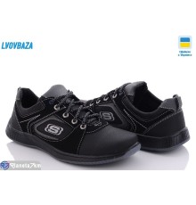 Кросівки чоловічі на весну/осінь (8 пар р.40-45) чорний  "LEOBAZA"