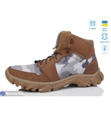 Черевики чоловічі на весну/осінь (8 пар р.40-45) коричневий  "DAMAR"