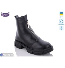 Черевики жіночі на зиму (6 пар р.36-40) чорний  "Garti"